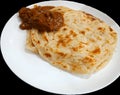 Kerala Parotta with Beef Curry